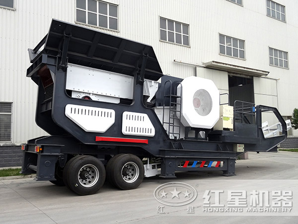 时产150吨-300吨汽车车载移动碎石机 时产150吨-300吨汽车车载移动碎石机