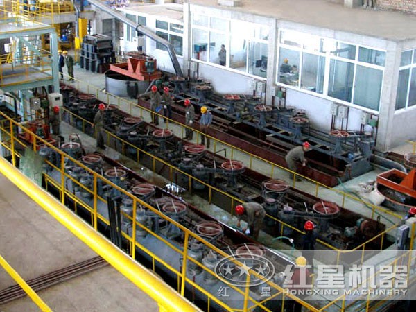 安徽沙坪沟钼矿选矿生产线现场2 安徽沙坪沟钼矿选矿生产线现场2