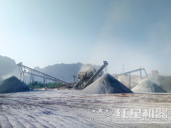 山西长治时产500吨青石制砂生产线项目2 山西长治时产500吨青石制砂生产线项目2