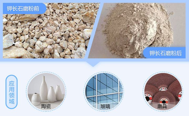 钾长石雷蒙机用用领域 钾长石雷蒙机用用领域