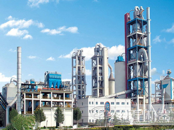 江西某水泥生产线现场 江西某水泥生产线现场