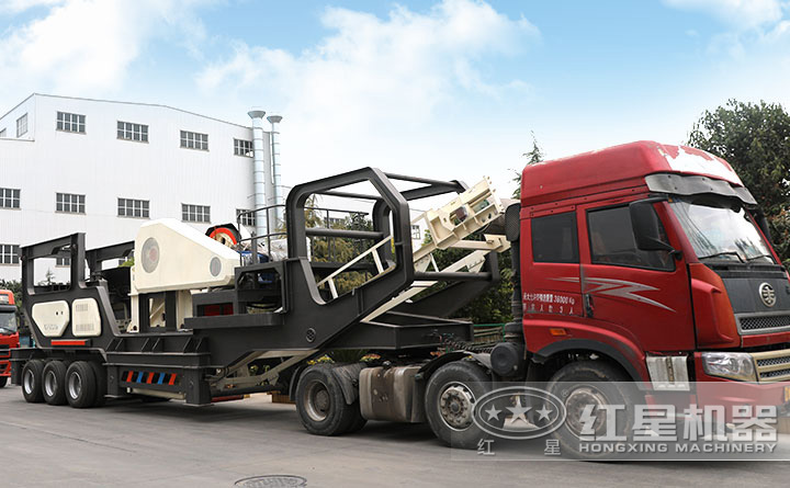 时产400吨移动给料机+颚破一体机火热发货中 时产400吨移动给料机+颚破一体机火热发货中