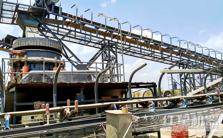 使用了2年依然稳定运行的月产6-7万吨机制砂生产线