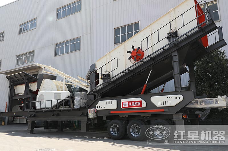 大型移动式破碎机设备图片 大型移动式破碎机设备图片