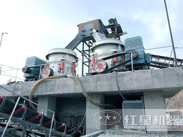 圆锥破生产现场图 圆锥破生产现场图