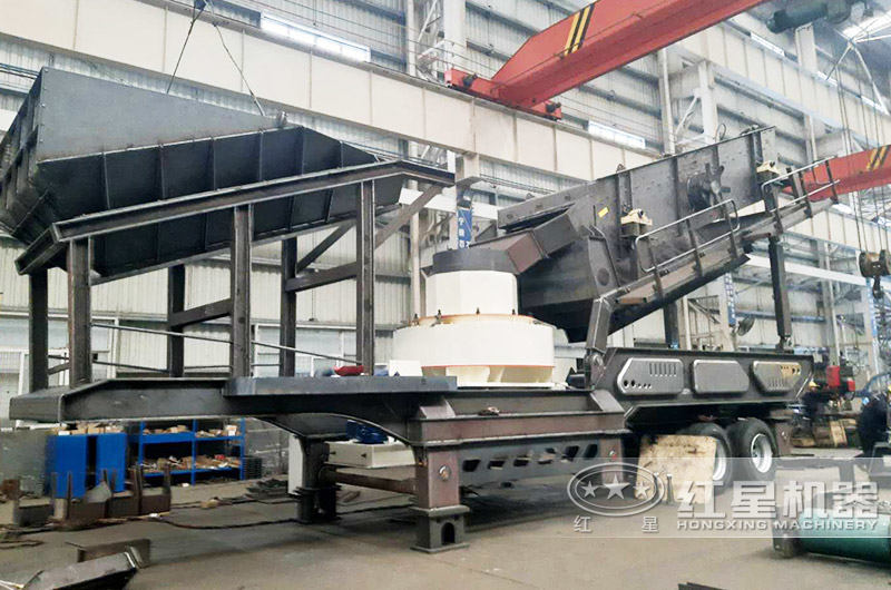 冲击式时产50吨移动制砂机器 冲击式时产50吨移动制砂机器