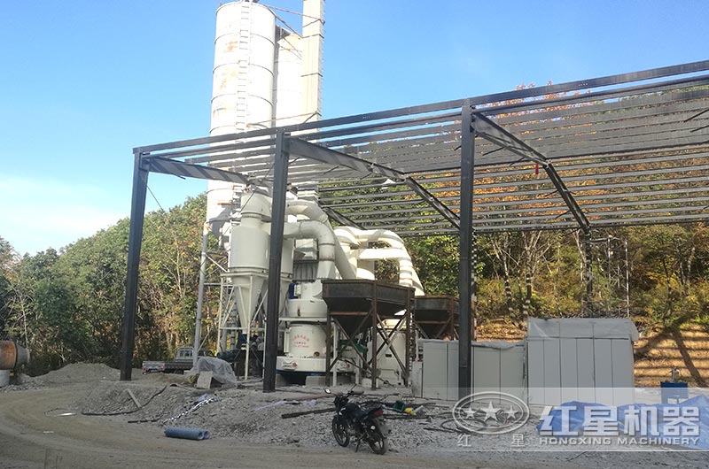 辽宁海城滑石磨粉生产线实拍图 辽宁海城滑石磨粉生产线实拍图