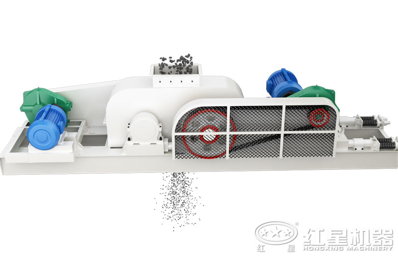 双辊破碎机3D工作图 双辊破碎机3D工作图