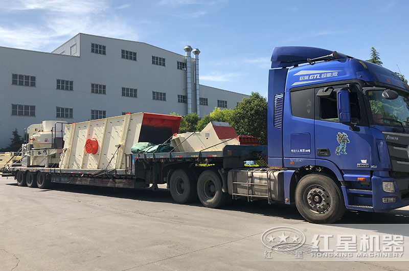 打沙机生产线设备发货 打沙机生产线设备发货