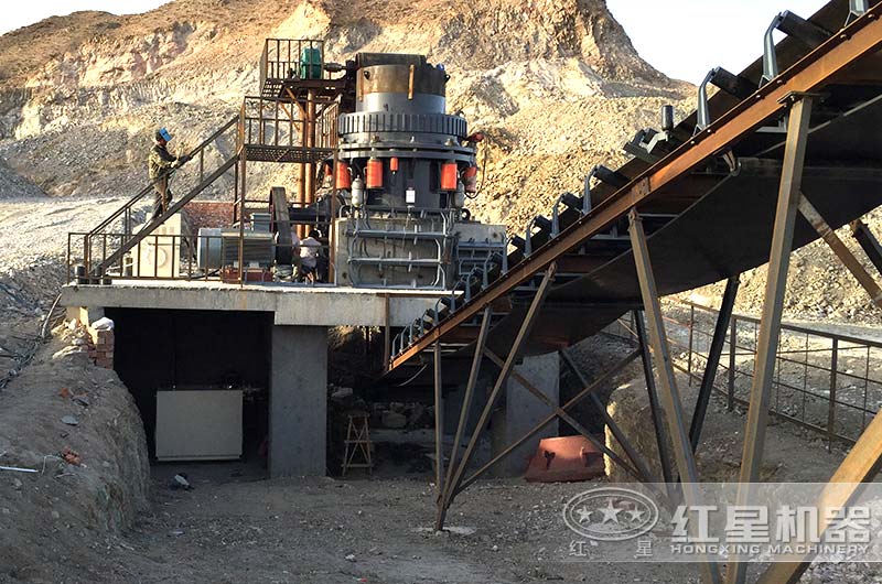 花岗岩破碎生产线 花岗岩破碎生产线