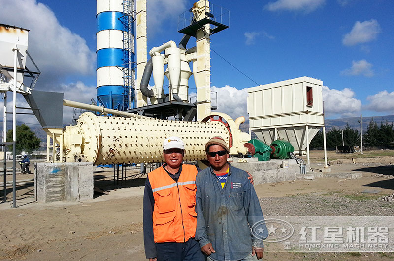 干式球磨机-客户现场 干式球磨机-客户现场