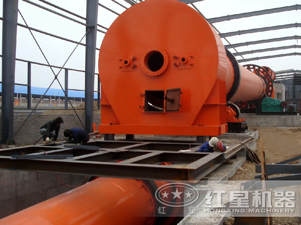 回转窑工作现场图片 回转窑工作现场图片