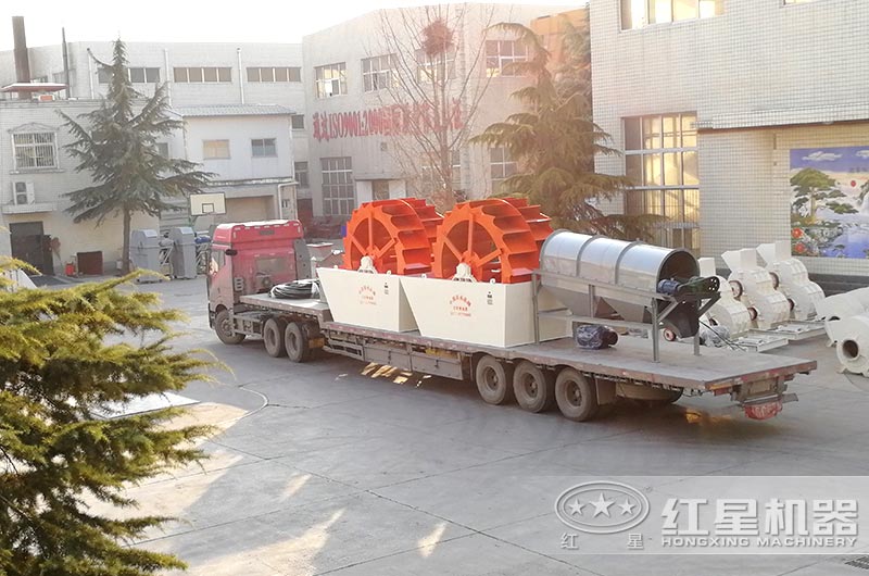 轮斗式洗砂机现货供应 轮斗式洗砂机现货供应