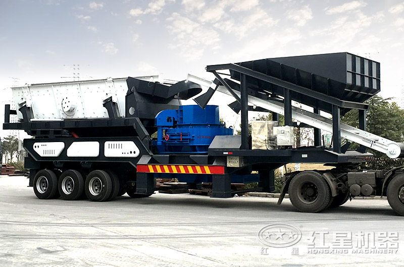 建筑垃圾移动制砂机 建筑垃圾移动制砂机