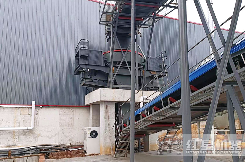 冲击式制砂机作业现场 冲击式制砂机作业现场