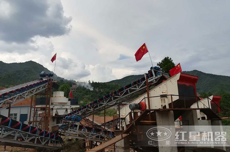 人工制砂加工客户现场 人工制砂加工客户现场