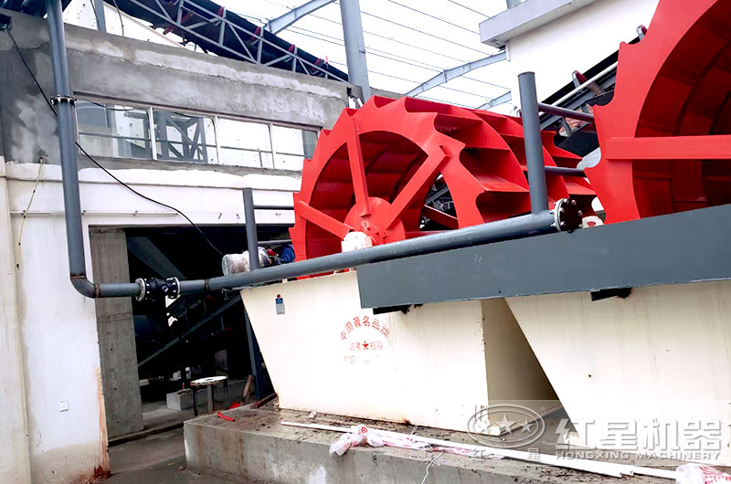 洗沙机现场 洗沙机现场