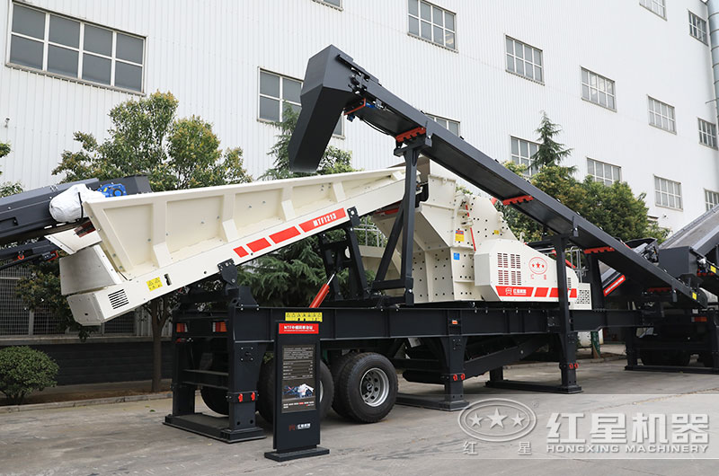 移动反击式石子破碎机图片、适用于软料(青石) 移动反击式石子破碎机图片、适用于软料(青石)