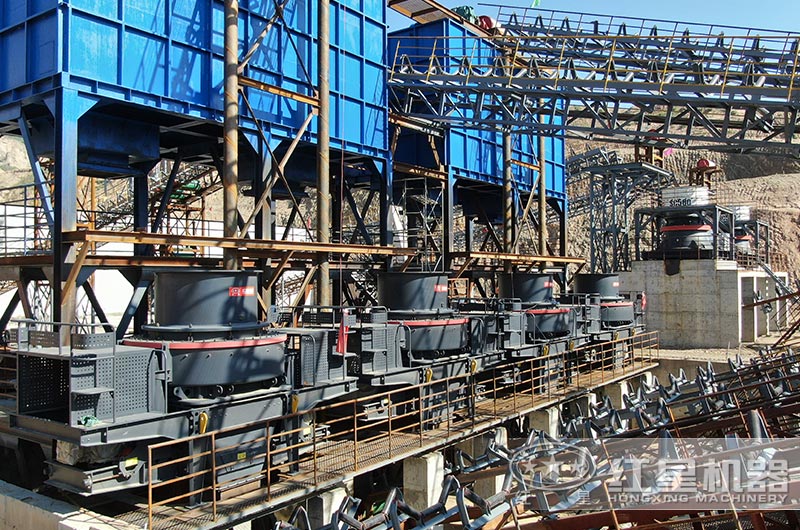 制砂生产线现场 制砂生产线现场