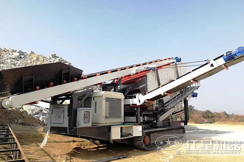 履带砂石分离机 履带砂石分离机