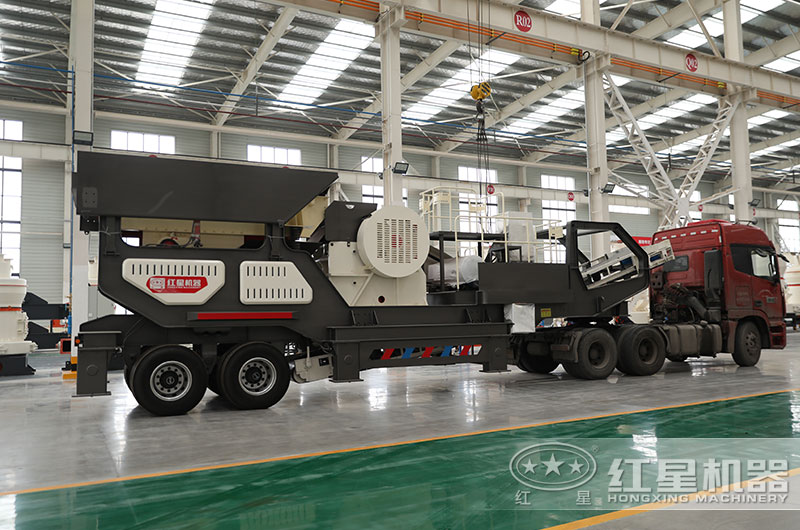 轮胎式移动碎石机 轮胎式移动碎石机