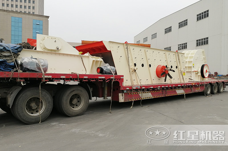 RAYBET雷竞技入口锤破制砂机装车发货现场 RAYBET雷竞技入口锤破制砂机装车发货现场