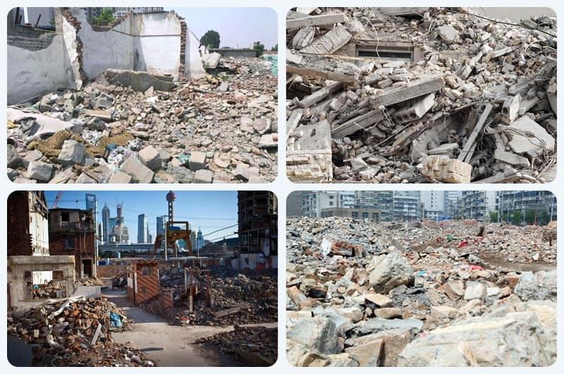 随处可见的建筑垃圾废料 随处可见的建筑垃圾废料