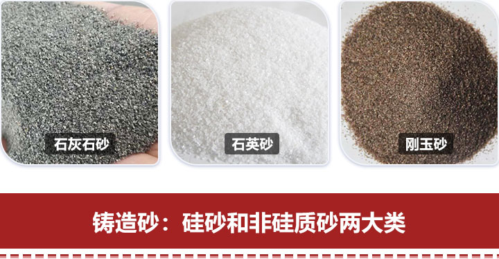 常见铸造砂种类 常见铸造砂种类